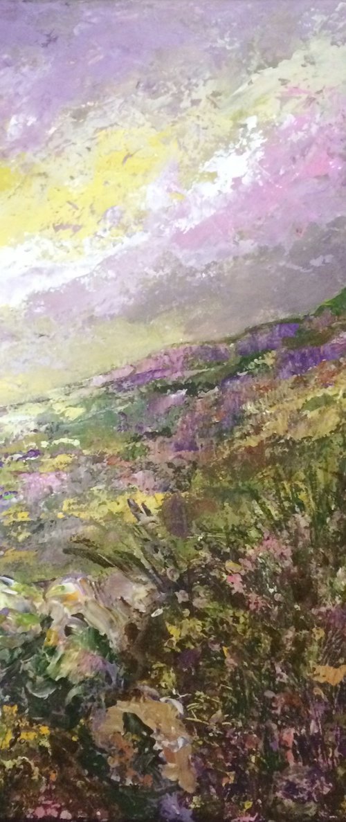 A Moorland Landscape by Colette Baumback