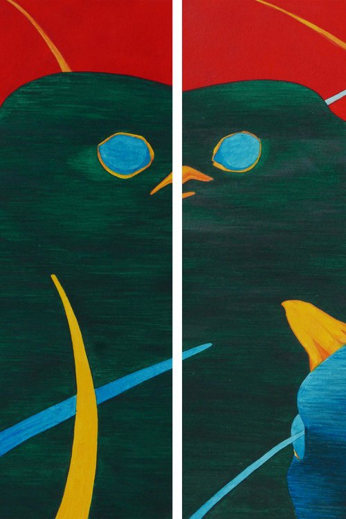 Diptych Changed by Karina Danylchuk