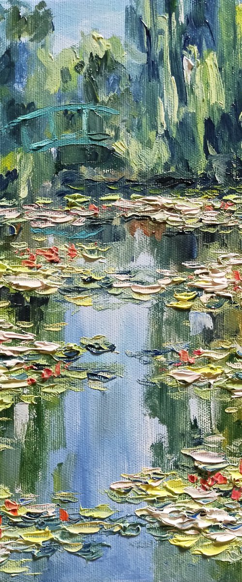 Impression. Water lilies 5 by Oleh Rak