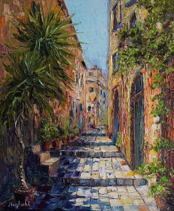 A street in Menton