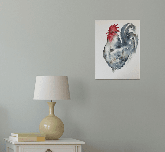 Red Head_ Rooster