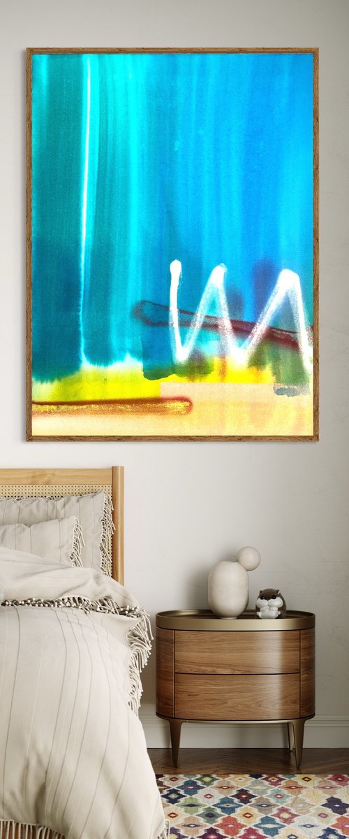 Abstract Wave by Makarova Abstract Art