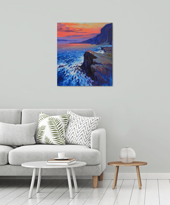 Rocky coast of Australia