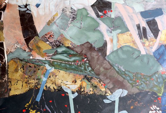 What hold us- Large Abstraction