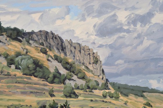 Wind over the Mézenc Massif