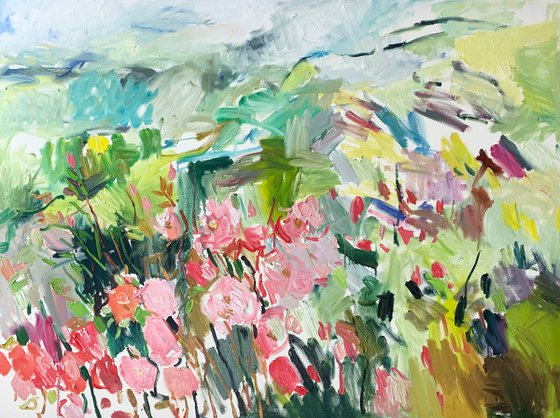 Spring roses.