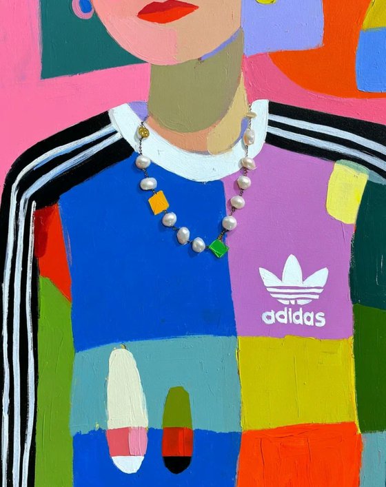 Blue Adidas Tracksuit