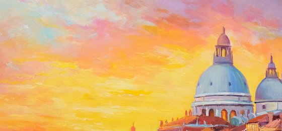 Venice Sunset Reflections