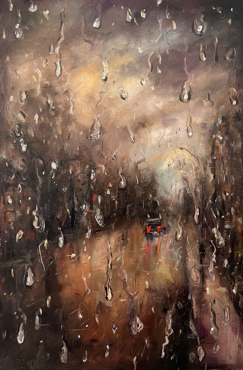 Warm rain by Liubou Sas