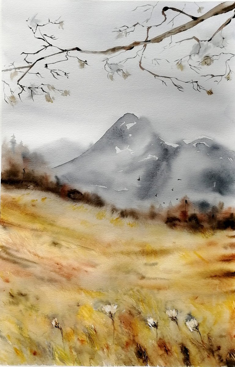 Mountain landscape by Marina Zhukova