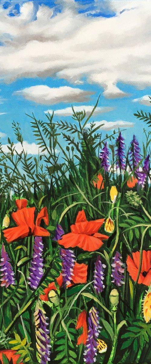 Summer Landscape by Alexander Titorenkov