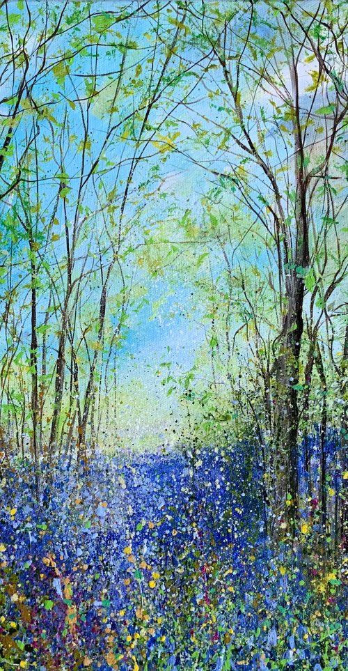 Twilight Bluebells by Jan Rogers