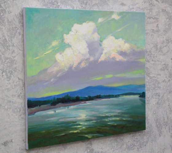 "Evening in green"
