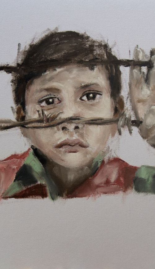 Syrian Boy by Ryan  Louder