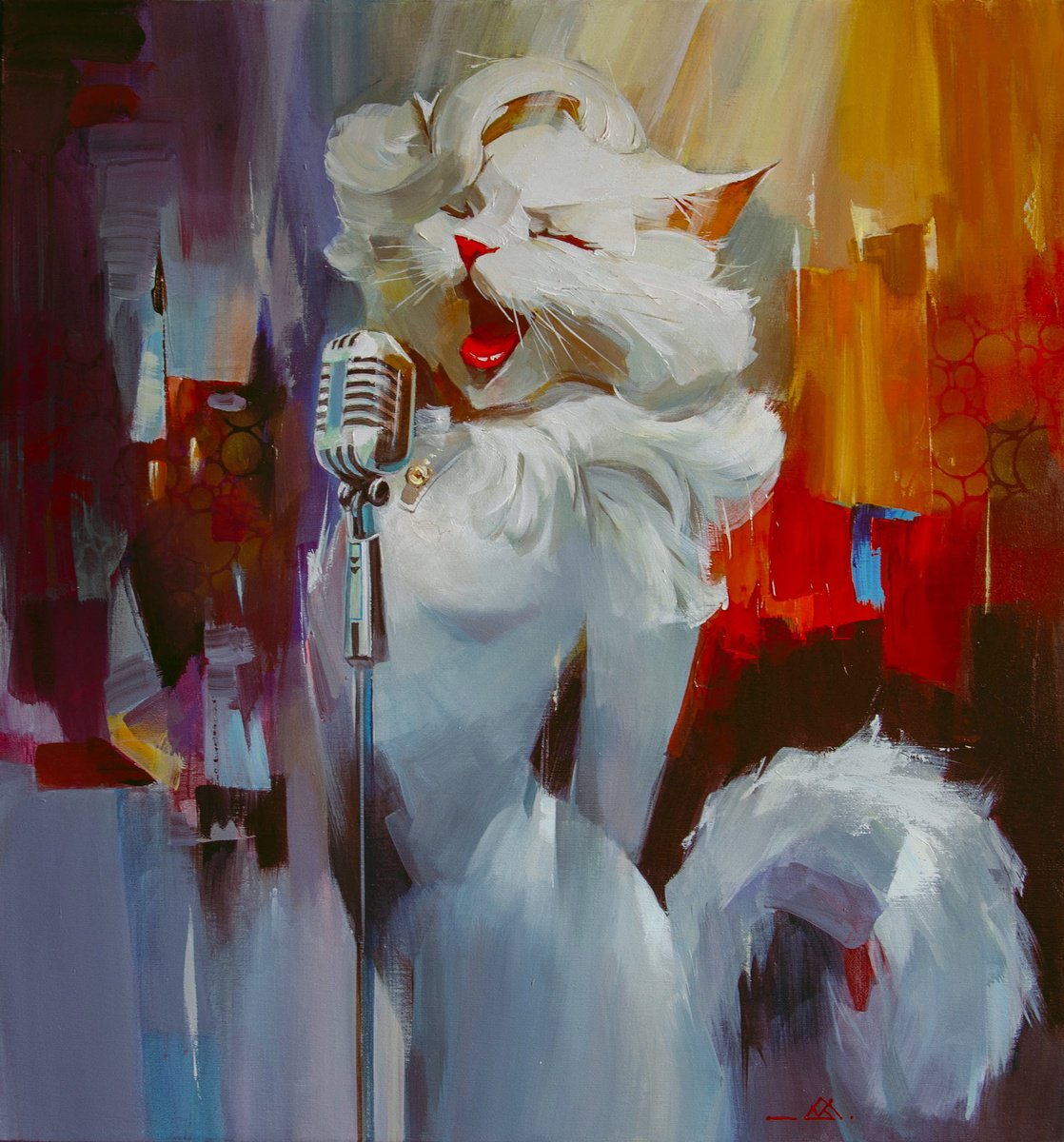  The Moment Before The Applause By Valentin, 30 X 31, Artwork For Sale On Artfinder