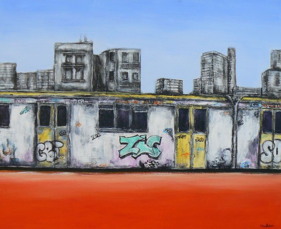 Banlieue 0614 - Urban - 60 x 73cm