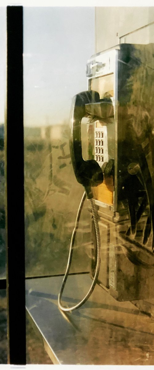 Call Box, Salton City, California - Print Only by Richard Heeps