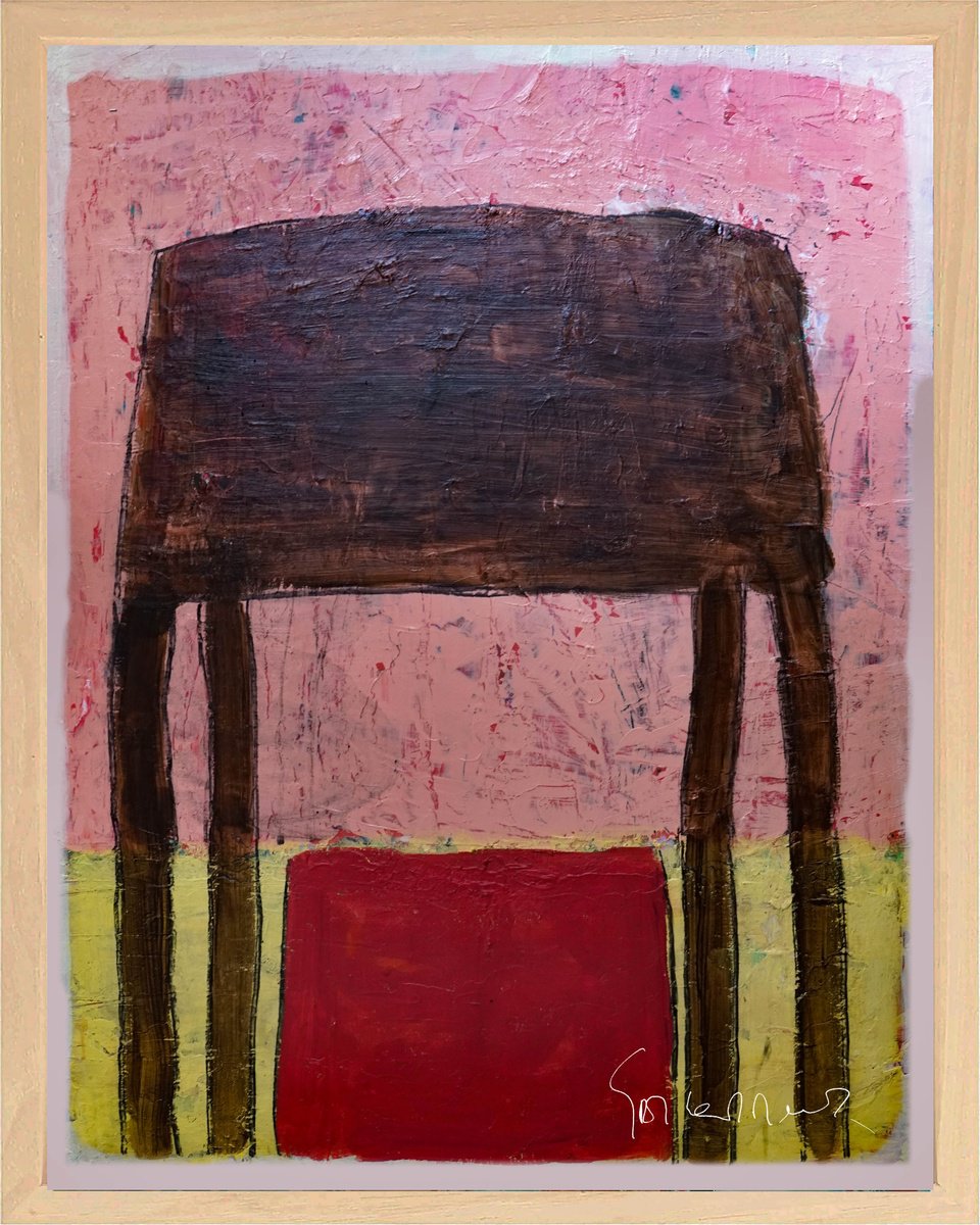 Organic Abstract Acrylic Painting By Geert Lemmers Fpa, 33 X 41, Liberation Of The Mind 119, Original Artwork