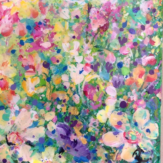 Abstract Meadow # Resin Art