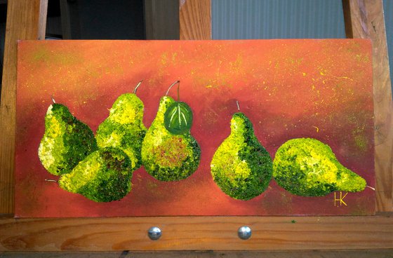 Pears Oil Painting