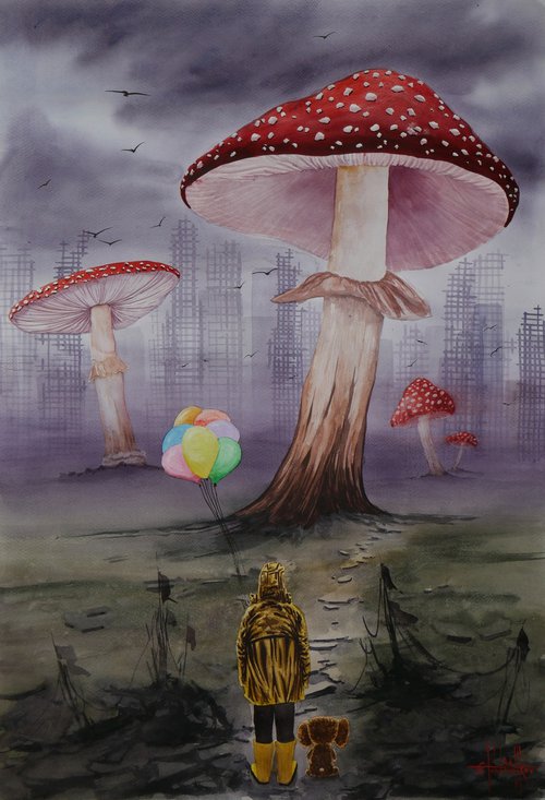 Not a nuclear mushroom by Eugene Gorbachenko