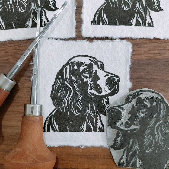 Spaniel Mini Print