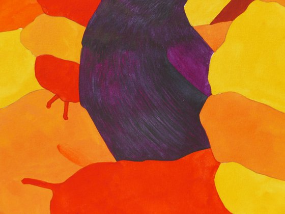 Diptych Slugs orgy