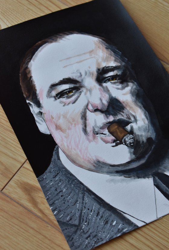 Portrait of Tony Soprano