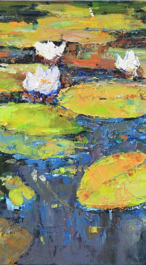 Water Lilies by Serhii Cherniakovskyi
