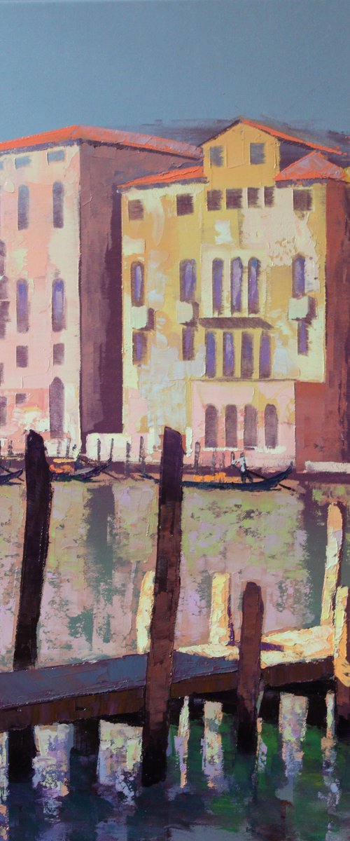 Veduta di Venezia, Plein Air by REVAZ TCHEISHVILI