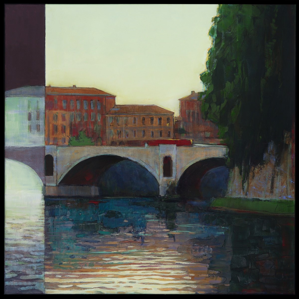 Bridges Of Rome By Bo Kravchenko, 31 X 31, Artwork For Sale On Artfinder