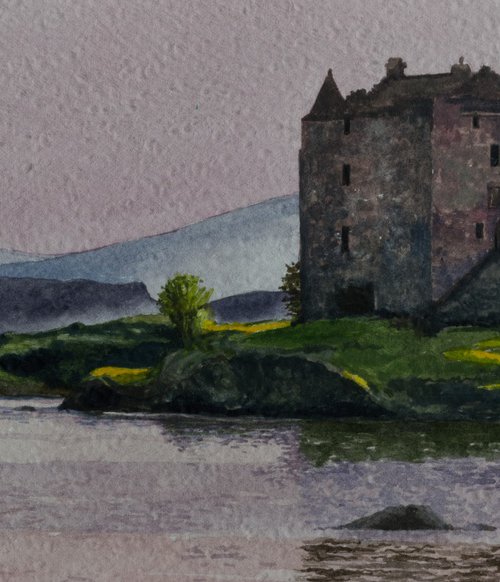 Castle Stalker, Scotland by Sue Cook