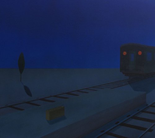 night train by Jan van der Hidde