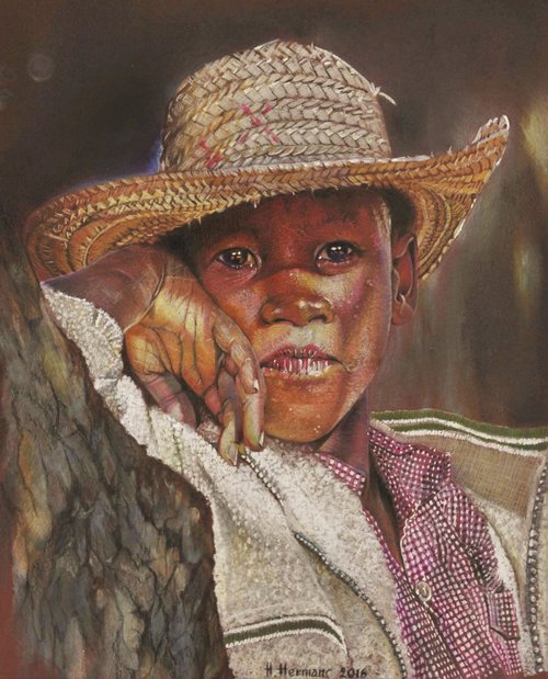 Boy from Madagascar by Hendrik Hermans