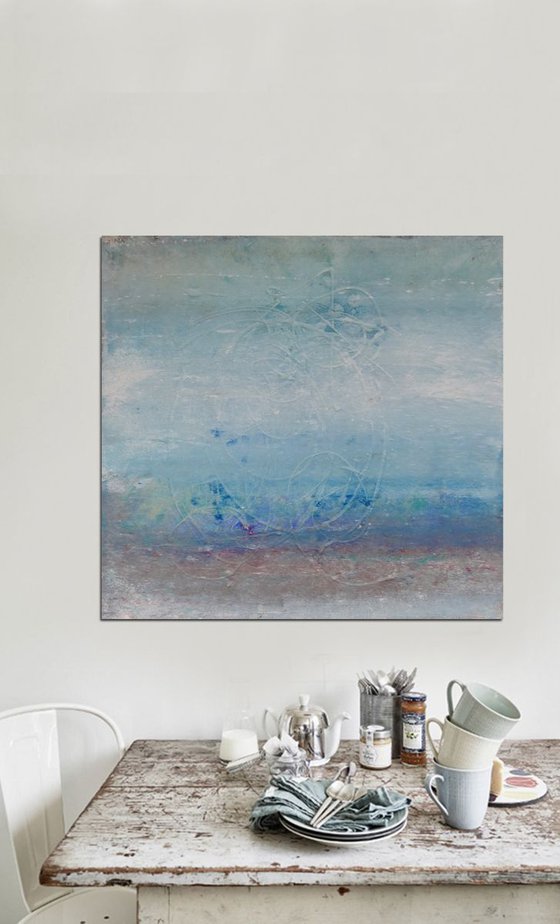 sea scaping II (80 x 80 cm)