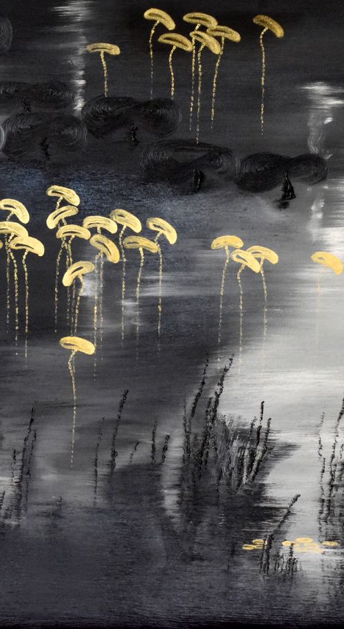Lilies in Gold (series 9, #4), 2018 by Faye zxZ