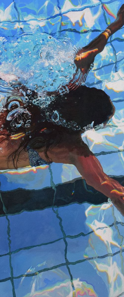Swimmer II by Abi Whitlock