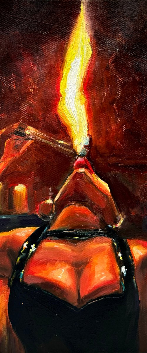 Fire Eater by Victoria Sukhasyan