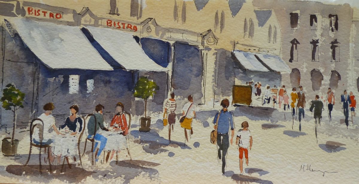 Castle Market ll by Maire Flanagan