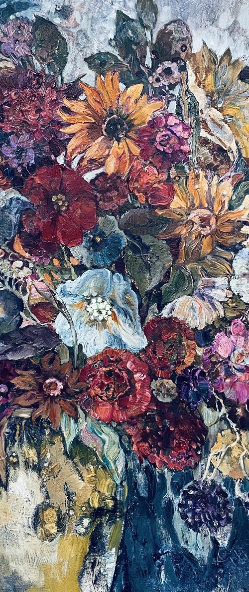 Flowers of love by Nadezda Stupina