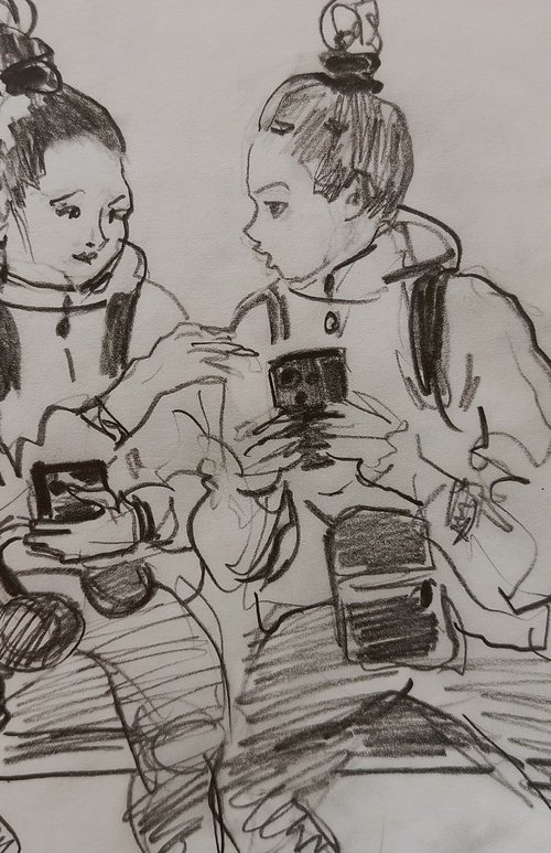 Lifestyle sketches 79 by Oxana Raduga