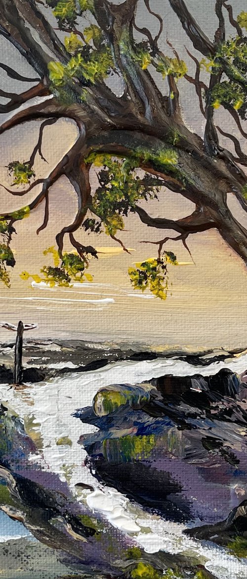 Tree Spirit Resting at the Cross road by Marja Brown