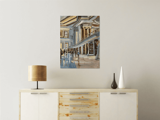 The Quiet Charm of a Public Library.