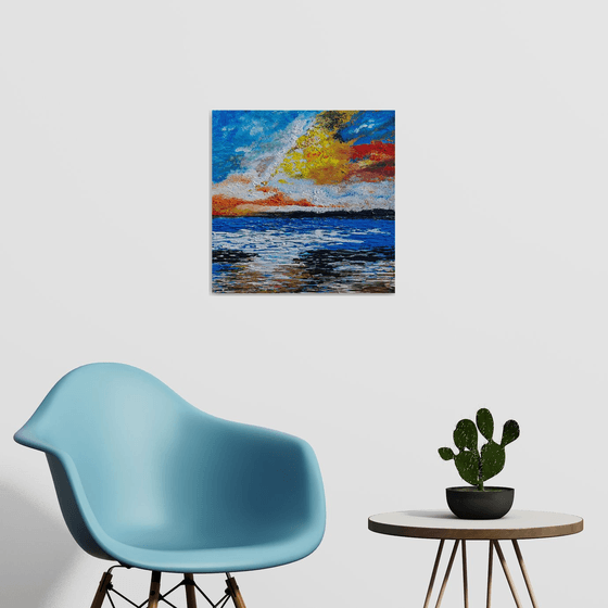 Abstract seascape