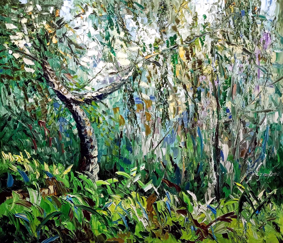Felci E Silenzi By Antonino Puliafico, 43 X 39, Artwork For Sale On Artfinder