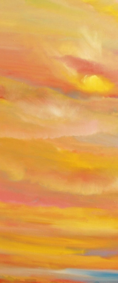 Down Sinks The Great Red Sun by David Snider