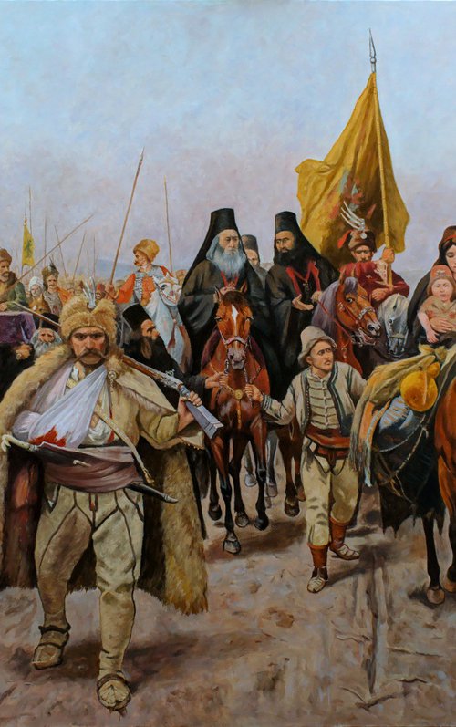 Migration of Serbs by Dejan Trajkovic