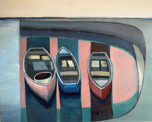 Pink Harbour by Nigel Sharman