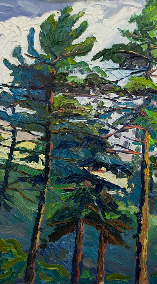 Fir Trees by Lilit Vardanyan