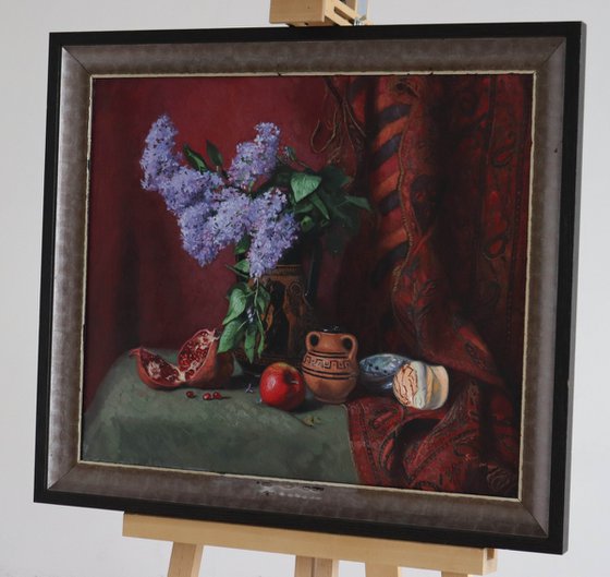 Still life with lilacs